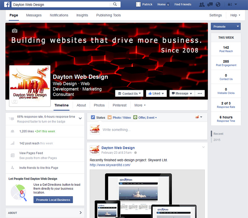 Our Facebook Page